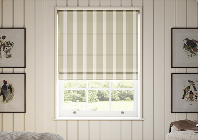 The British Stripe Co. Henry, Dover No.1 - Twist&Fit Roman Blind - Image 3